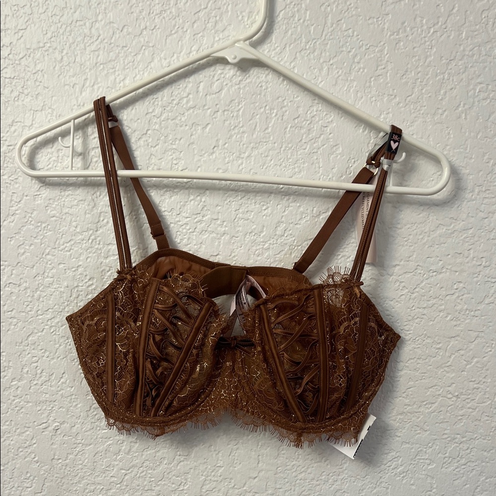Victoria's Secret Brown Lace Bra